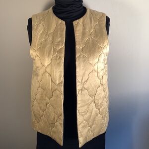 Quilted Silk Vest